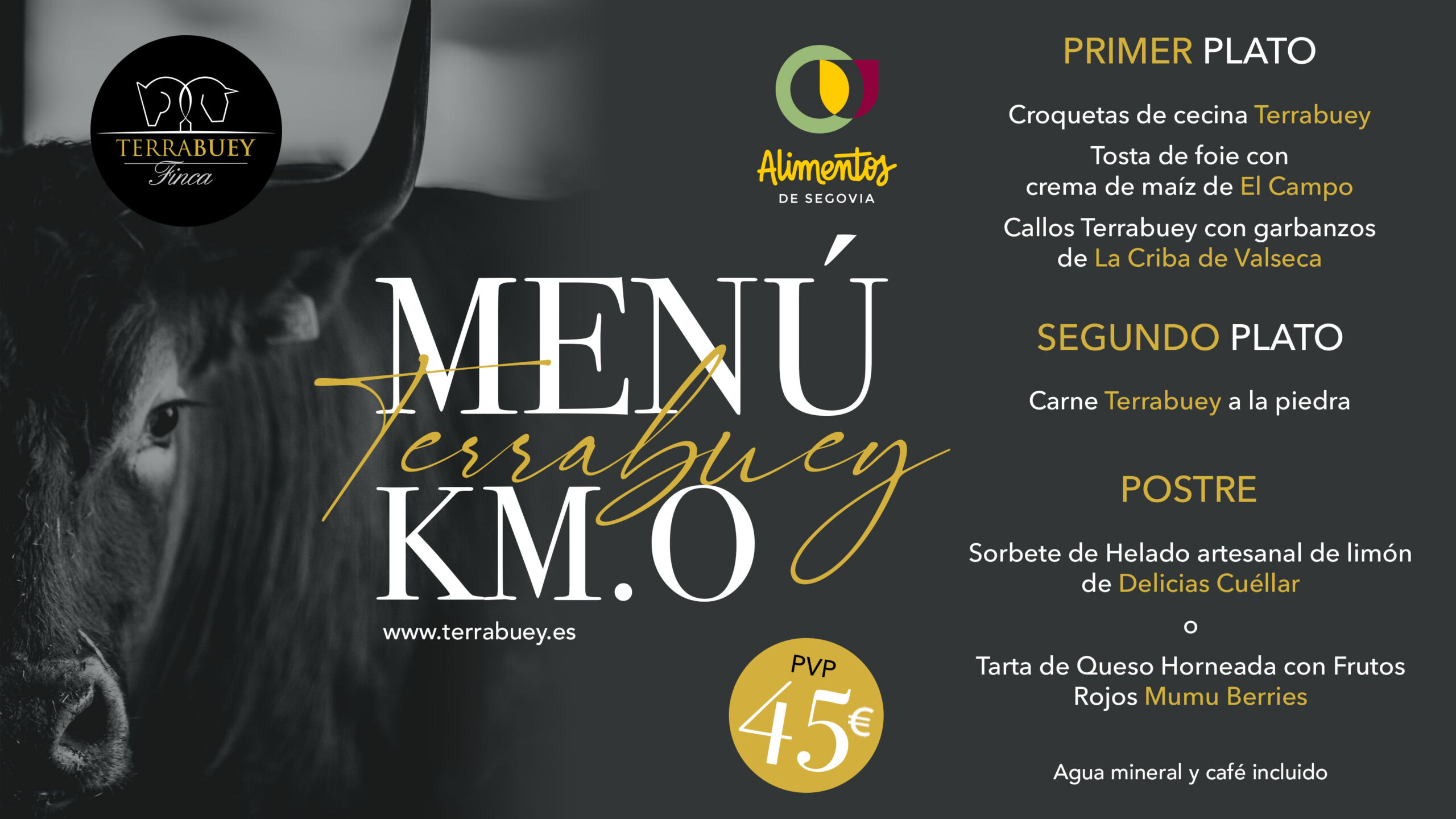 Menú Km0 Terrabuey
